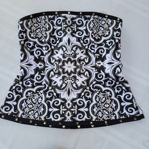 White House /Black Market Corset Bustier Top Size 4